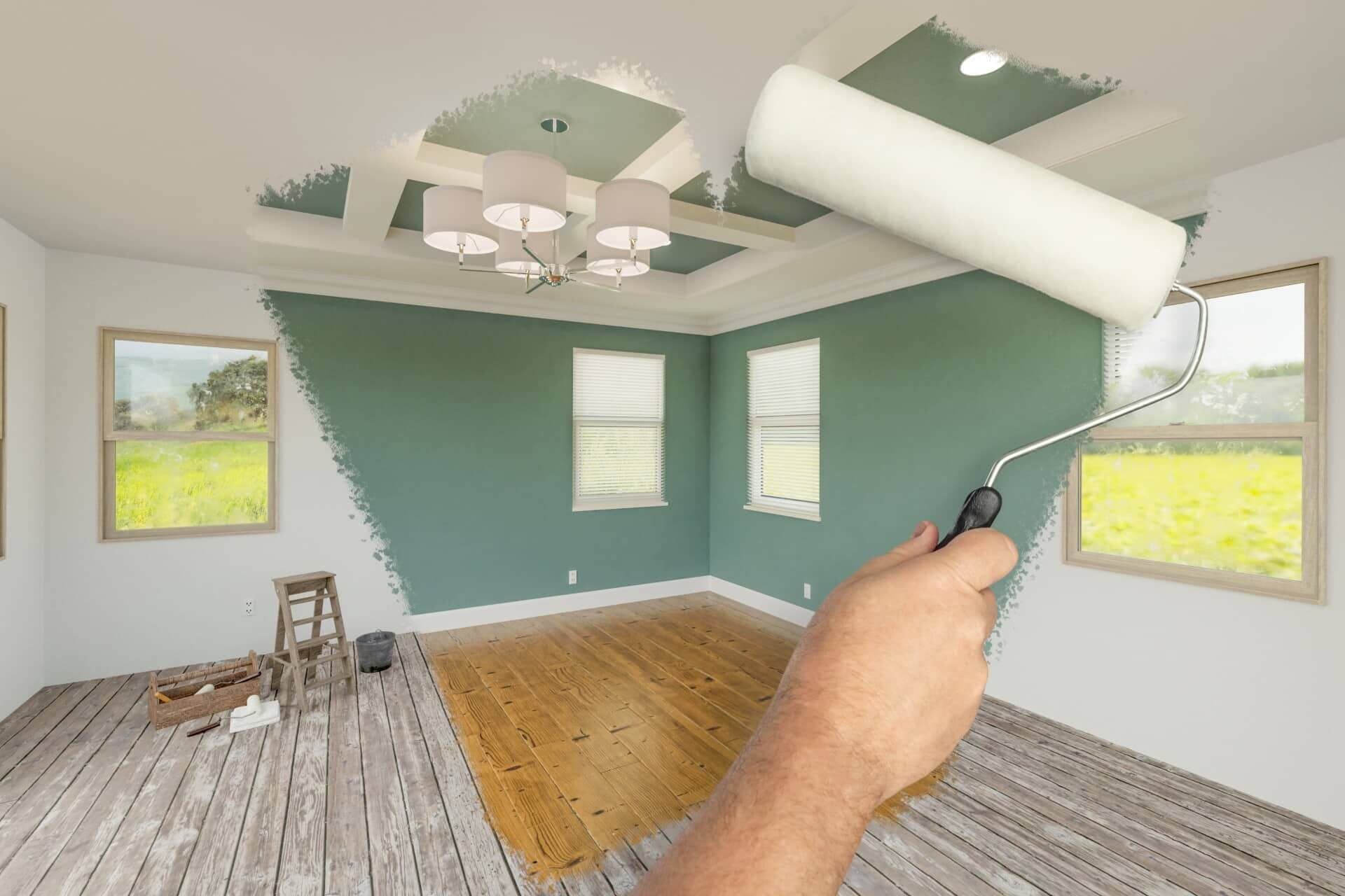 Painting, Flooring & Ceiling Renovation