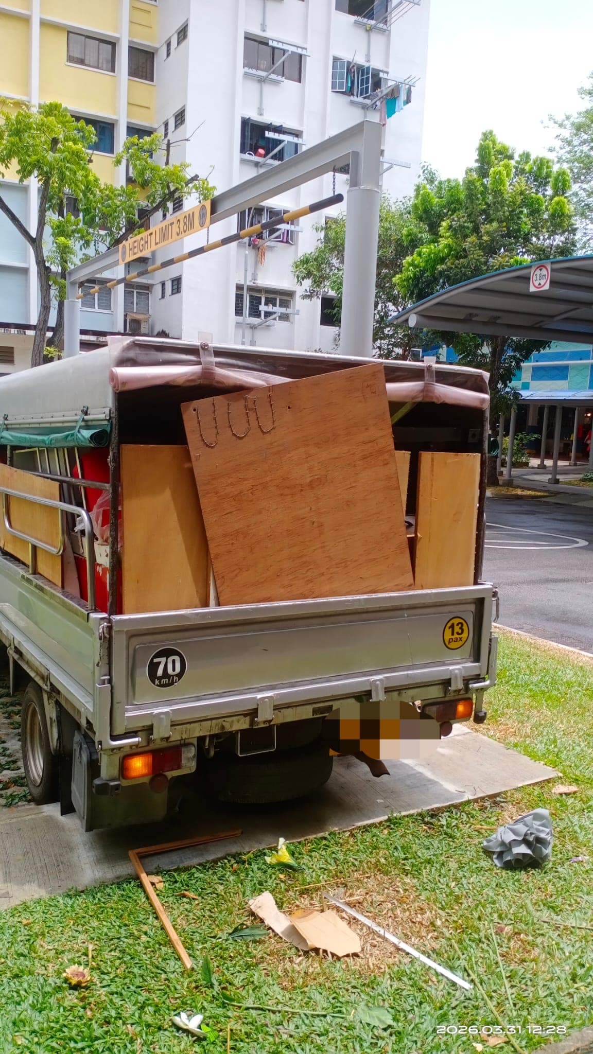 Old Renovation Material Disposal